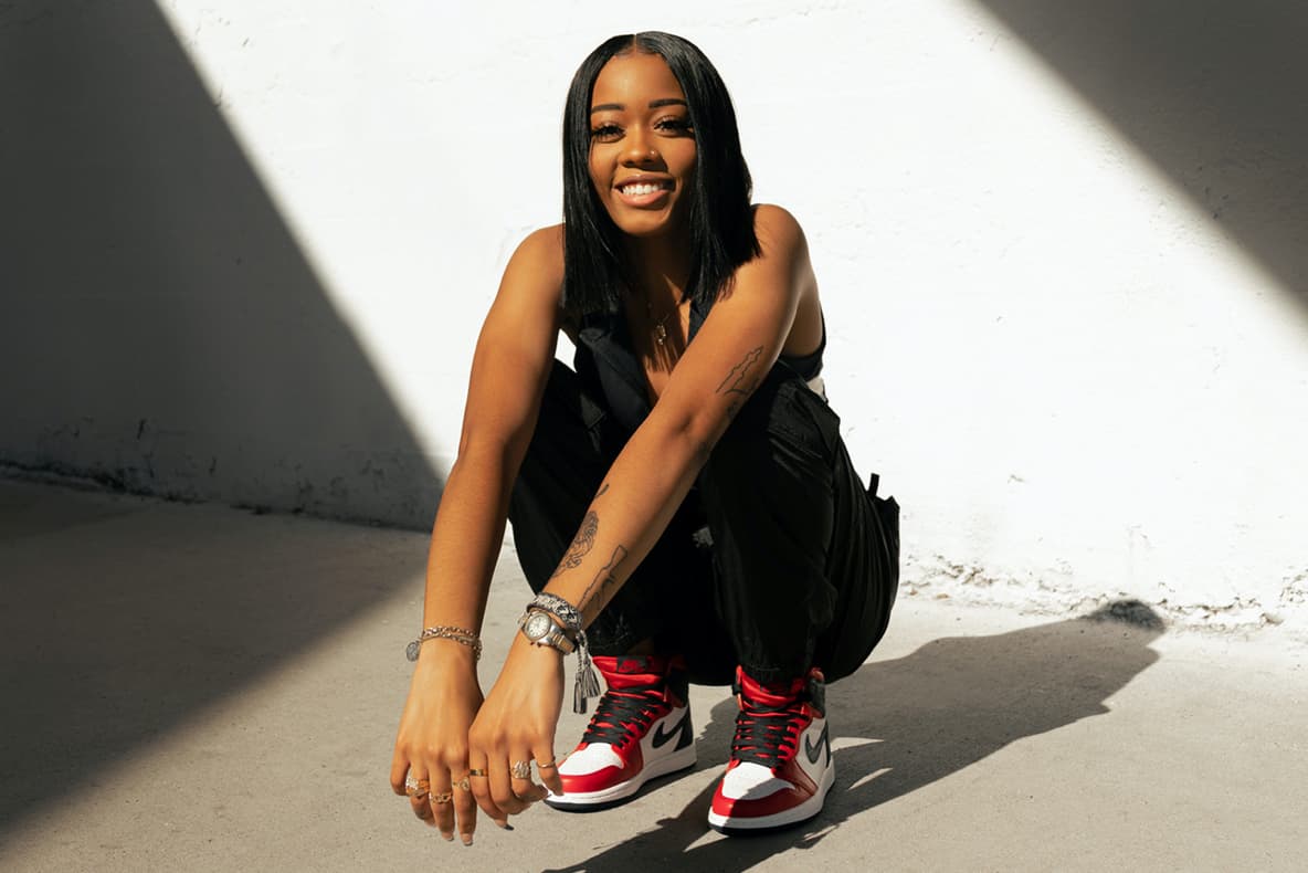 Girls wearing sale air jordan 1